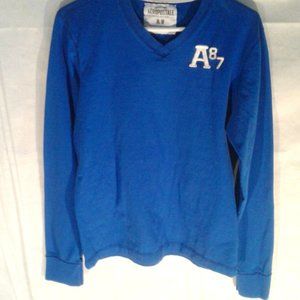 Mens med.long sleeve pull over v neck AEROPOSTALE sweater